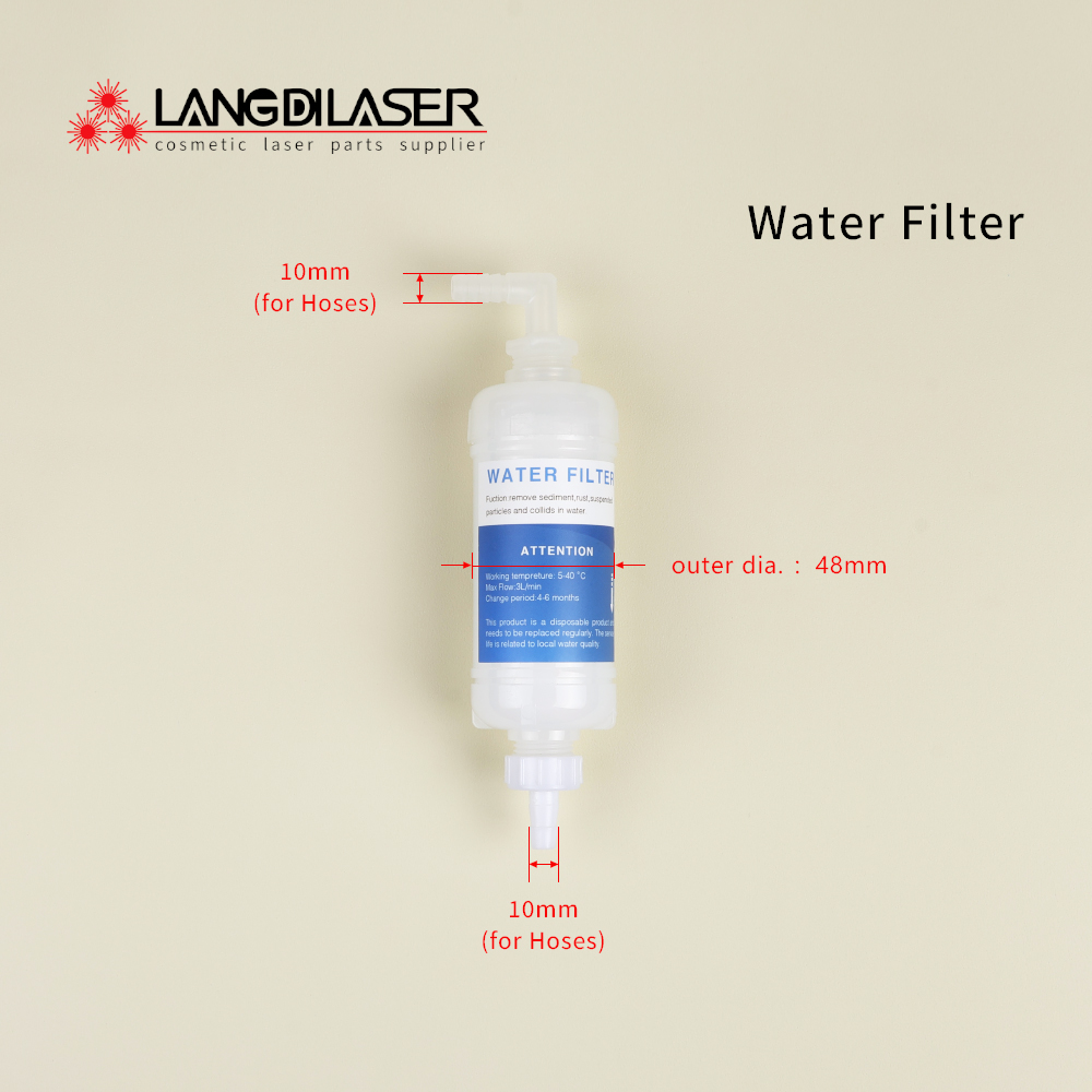 Industrial Laser Hair Removal - Diodenlaser-Wasserfiltersystem für Diodenlaser-Haarentfernungsmaschinenzubehör, industrieller Wasserfilter für