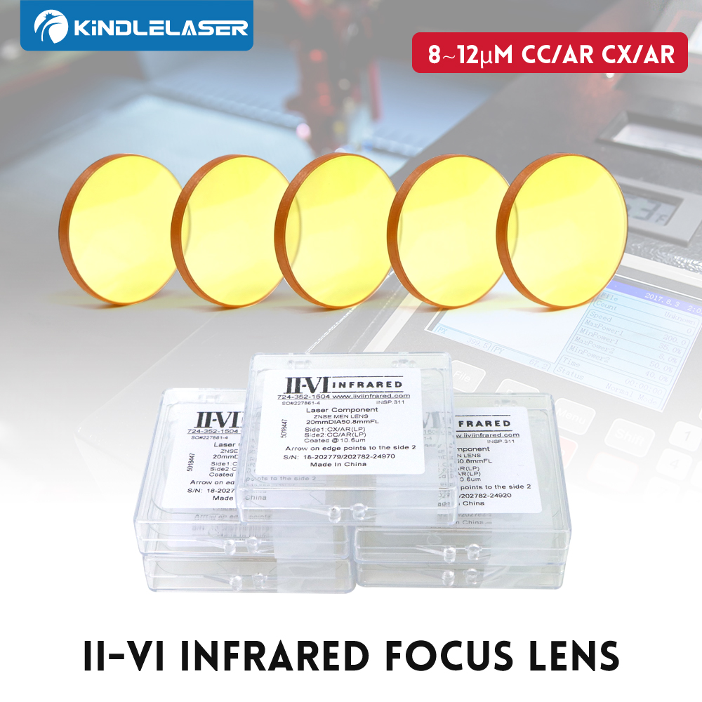 Industrial Infrared Laser - Kindlelaser 1/3/5/10 II-VI INFRAROT CO2-Laserfokuslinse Durchmesser