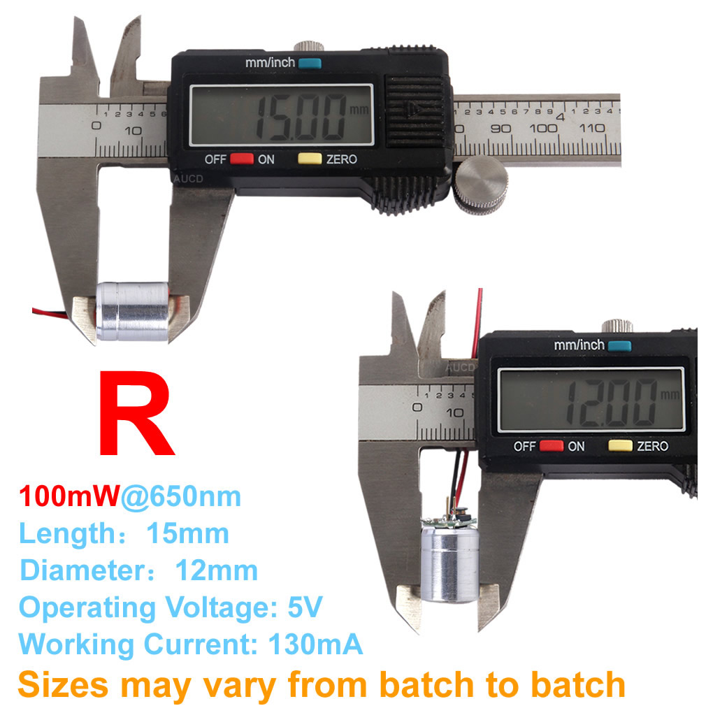 Φ12x15mm DC 5V Rot-100mW Grün- – Industrial Laser Systems Bewertung und Preis
