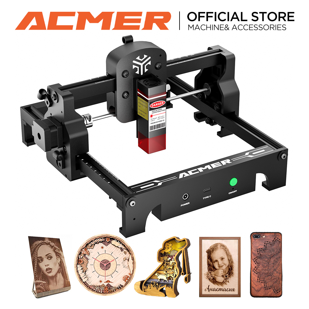 ACMER S1 Laser-Graviergerät 6W – Industrial Acrylic Laser Cutter Bewertung und Preis